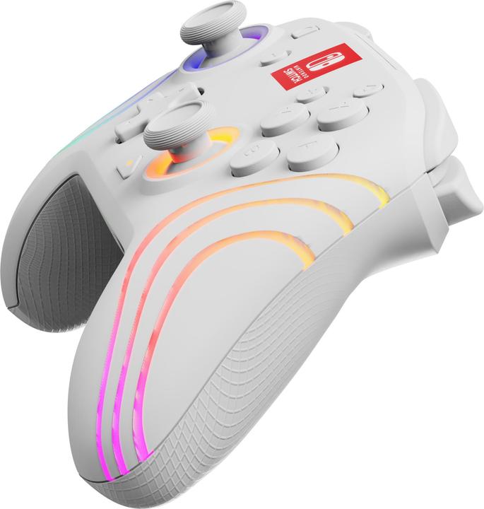Produktbild PDP Afterglow Wave - White - Wireless Controller - Nintendo Switch (Switch)