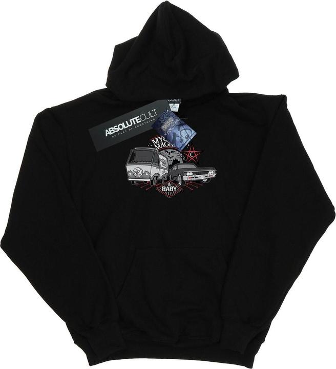Actual product image Absolute Cult Womens/Ladies Mystery Machine And Baby Hoodie (S)