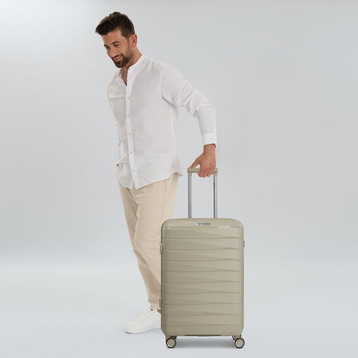 Image du produit Franky London 4 rollers Trolley M 42 cm with extensible fold (59 l)