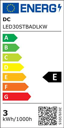Energie-Label Scharnberger+Hasenbein LED-Leuchtmittel (BA15d, 370 lm, 1x)