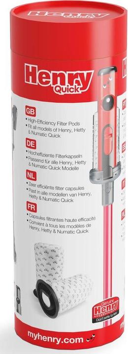 Produktbild Numatic Staubfilterbeutel Quick Pods 1 Stück (10 x)