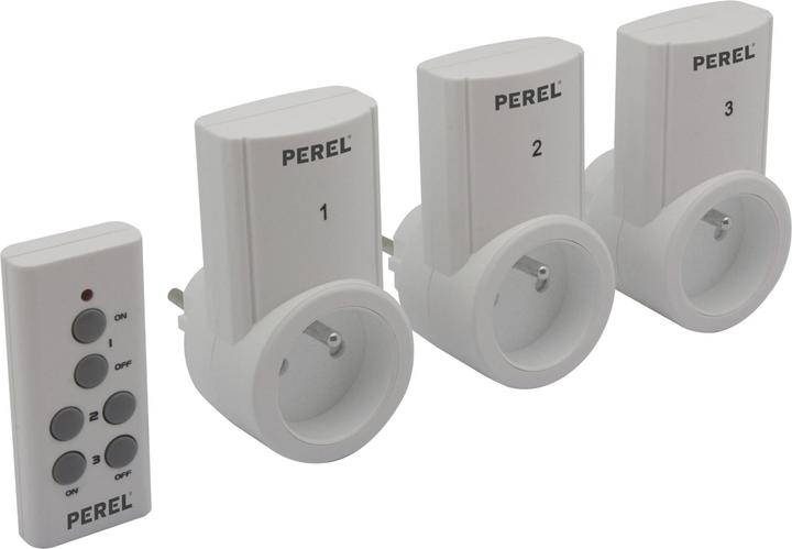 Actual product image Velleman Radio-controlled socket set