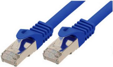 Actual product image Shiverpeaks RJ45 patch cable S/FTP PIMFCat.7 raw cable blue 50.0m (S/FTP, CAT7, 50 m)