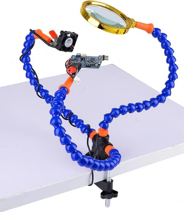 Produktbild OEM Löthalter dritte Hände helfen mit 3 Armen (Dritte Hand)