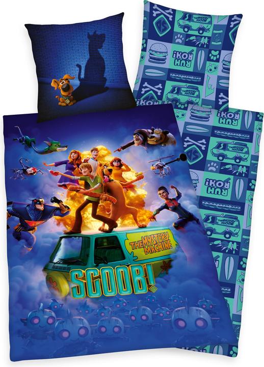 Produktbild Herding Scooby Doo Bettwäsche (140 x 200 cm, 70 x 90 cm)