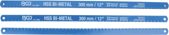 Productafbeelding BGS Metalen zaagbladen | HSS flexibel | 13 x 300 mm | 10 stuks.