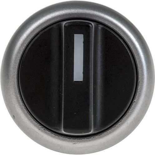 RS PRO Selettore 2 Pos maint 1NO/1NC Blk, Pulsante + Interruttore