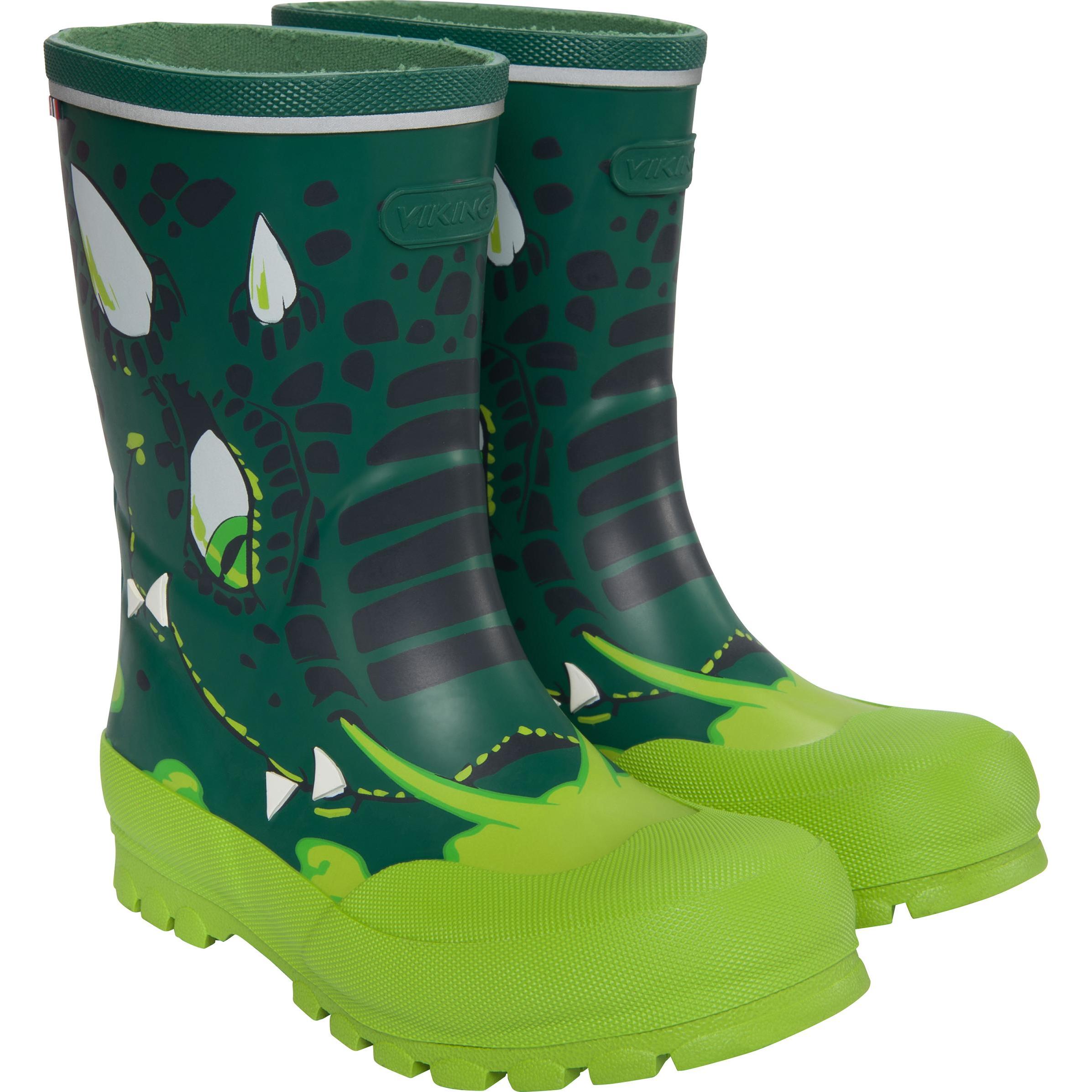 Thumbnail - Viking, Jungen, Gummistiefel, Jolly Print, Grün, (31)