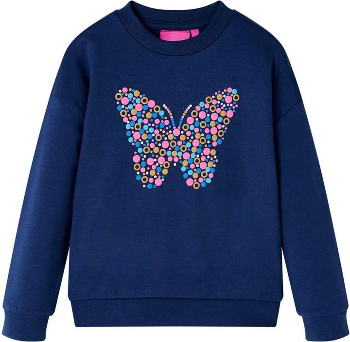 Produktbild VidaXL Kinder-Sweatshirt Marineblau 128,Material: 95 % Baumwolle. 5 (128)