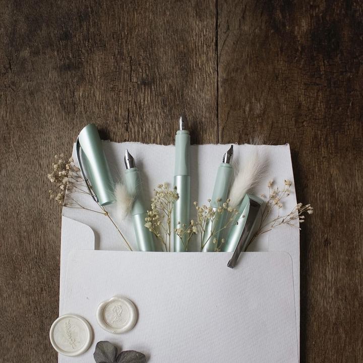 Actual product image Schneider Callissima 1.5 mm fountain pen, anthracite (Charcoal, 1 x)