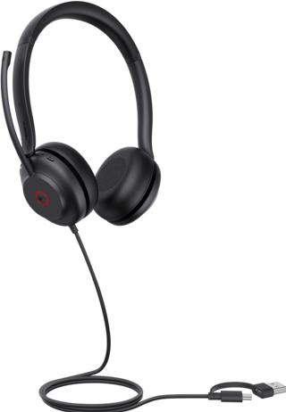 Immagine prodotto Yealink Cuffie UH35 Dual Teams USB-C/A (Cablato, USB-A)