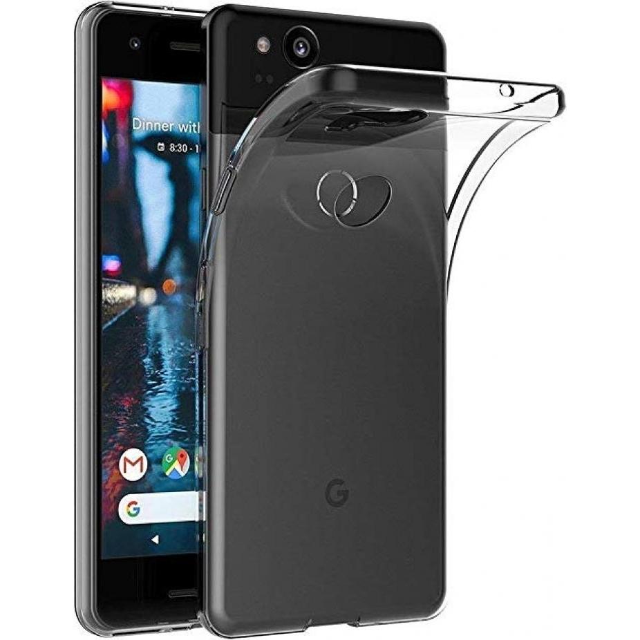 Thumbnail - Screenguard Google Pixel 2 Flexible TPU Clear Case (Google Pixel 2 XL), Smartphone Hülle, Transparent