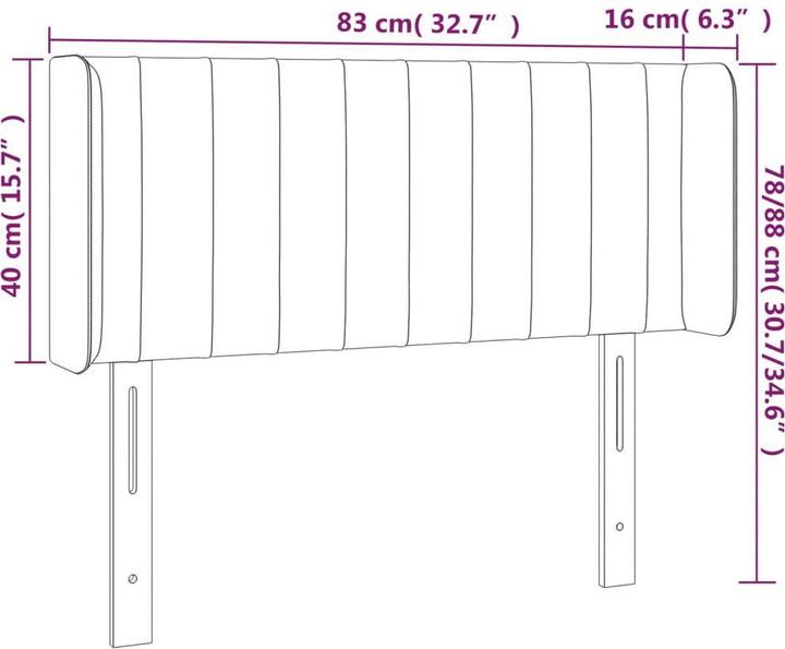 Image du produit vidaXL Gianna (83 x 16 x 88 cm)