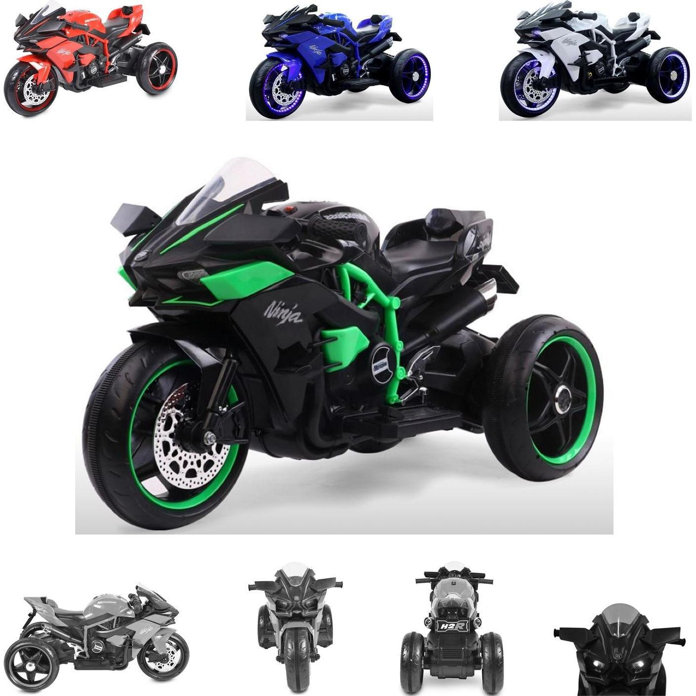 Moni Kinder Motorrad Ninja drei Räder (12 V)