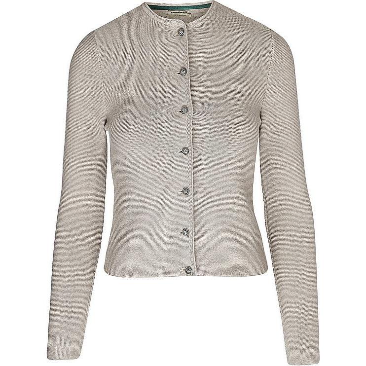 Gottseidank, Damen, Pullover, Strickjacke ALOISIA, Beige, (XS)