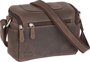Produktbild Kalahari KAAMA L-13 Fototasche, Leder (Kamera Schultertasche)