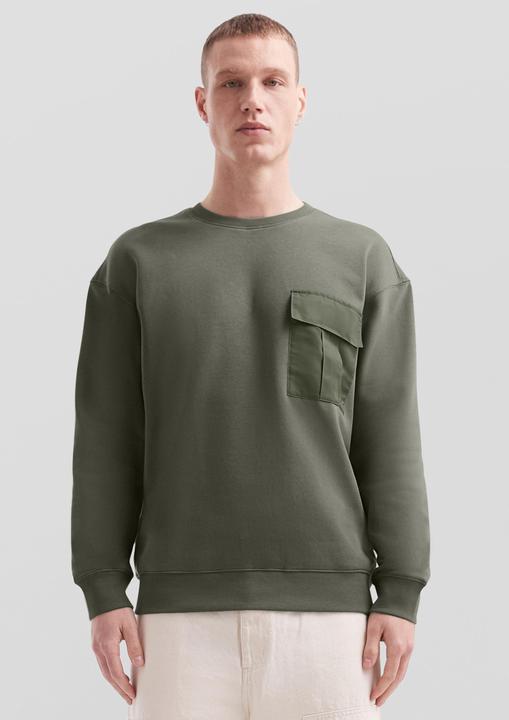 Produktbild s.Oliver Sweatshirt Sweatshirt mit Brusttasche (M)