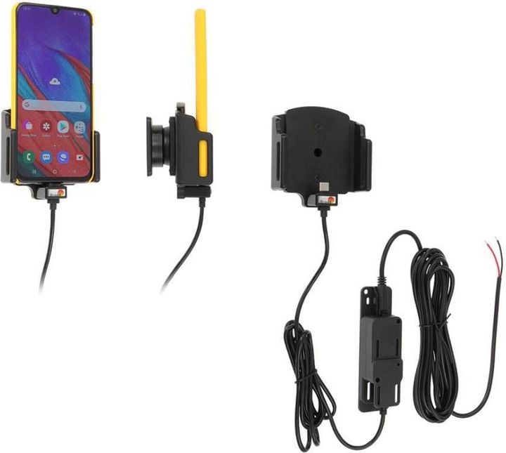 Produktbild Brodit Halter Universal aktiv USB Type-C (Breite 62-77 mm / Dicke 2-10 mm) Molex