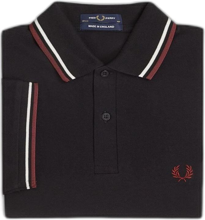 Produktbild Fred Perry Polo mit doppeltem Piping (42)