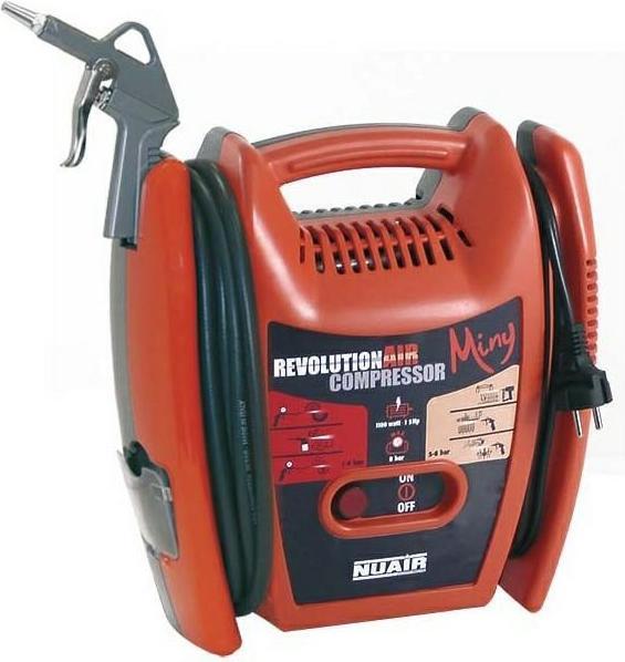 Nutool Compresseur - Sans huile - Miny - 1.5 hp / 8 bar (8 bar, 180 l)