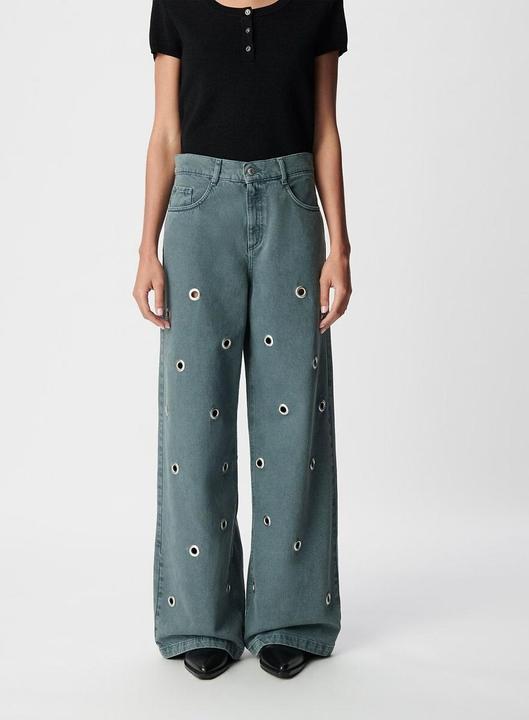 Immagine prodotto Ikks Weite Jeans mit Ösen (36)
