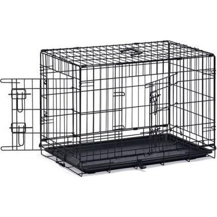 Meilleurs prix pour Beeztees Cage métallique 2 portes, Niche pour chiens