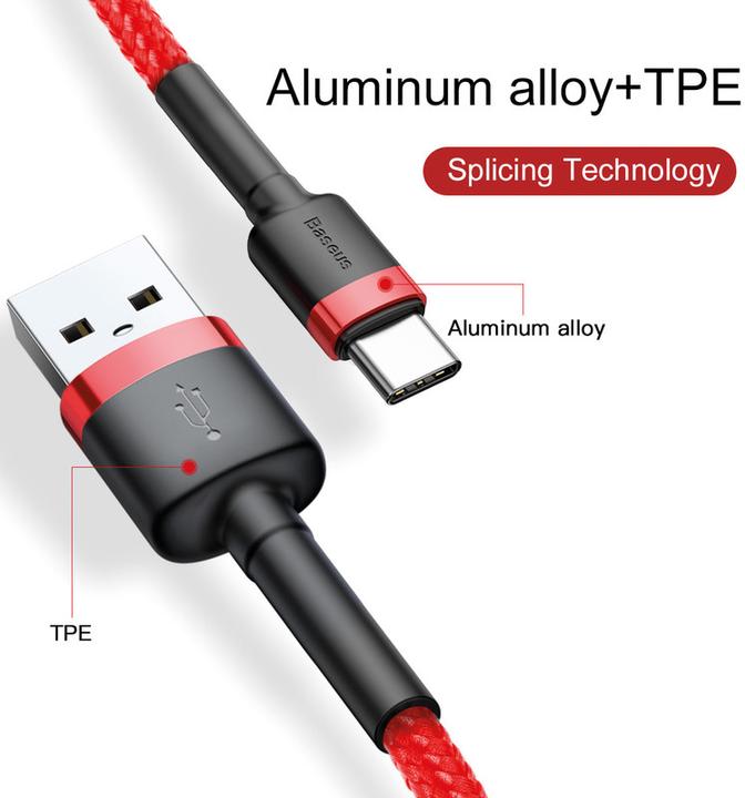 Produktbild Baseus Polyaramid-Series (0.50 m, USB 2.0)