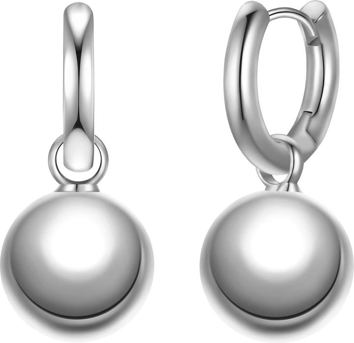 Actual product image Yokoamii Ladies hoop earrings metal alloy - 36538 (Metal alloy)