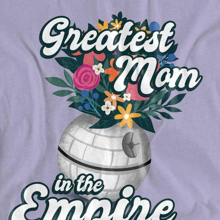 Produktbild Star Wars Greatest Mom In The Empire TShirt Muttertag (S)