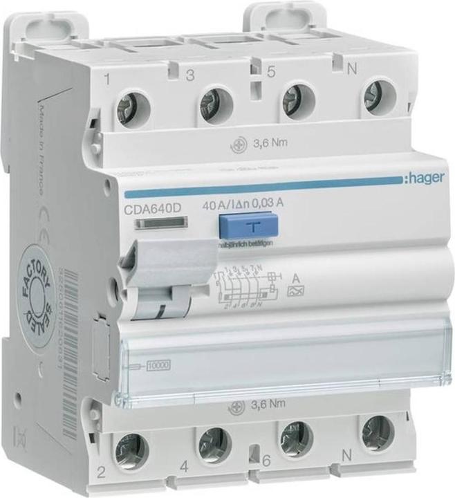 Hager CDA640D