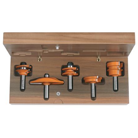 CMT, Punte per fresa, 900.510.11 Komplettes CMT-Küchenset, Profil B