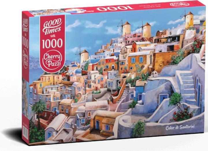 Actual product image Cherry Pazzi Puzzle Colours of Santorini 1000 pieces (1000 pieces)