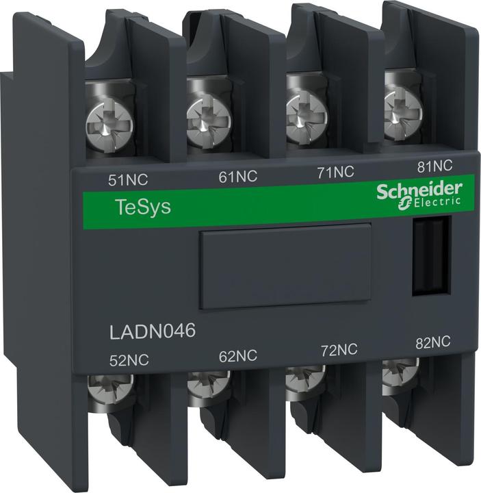 Schneider Electric Hilfsschalterblock, 4Ö LADN046