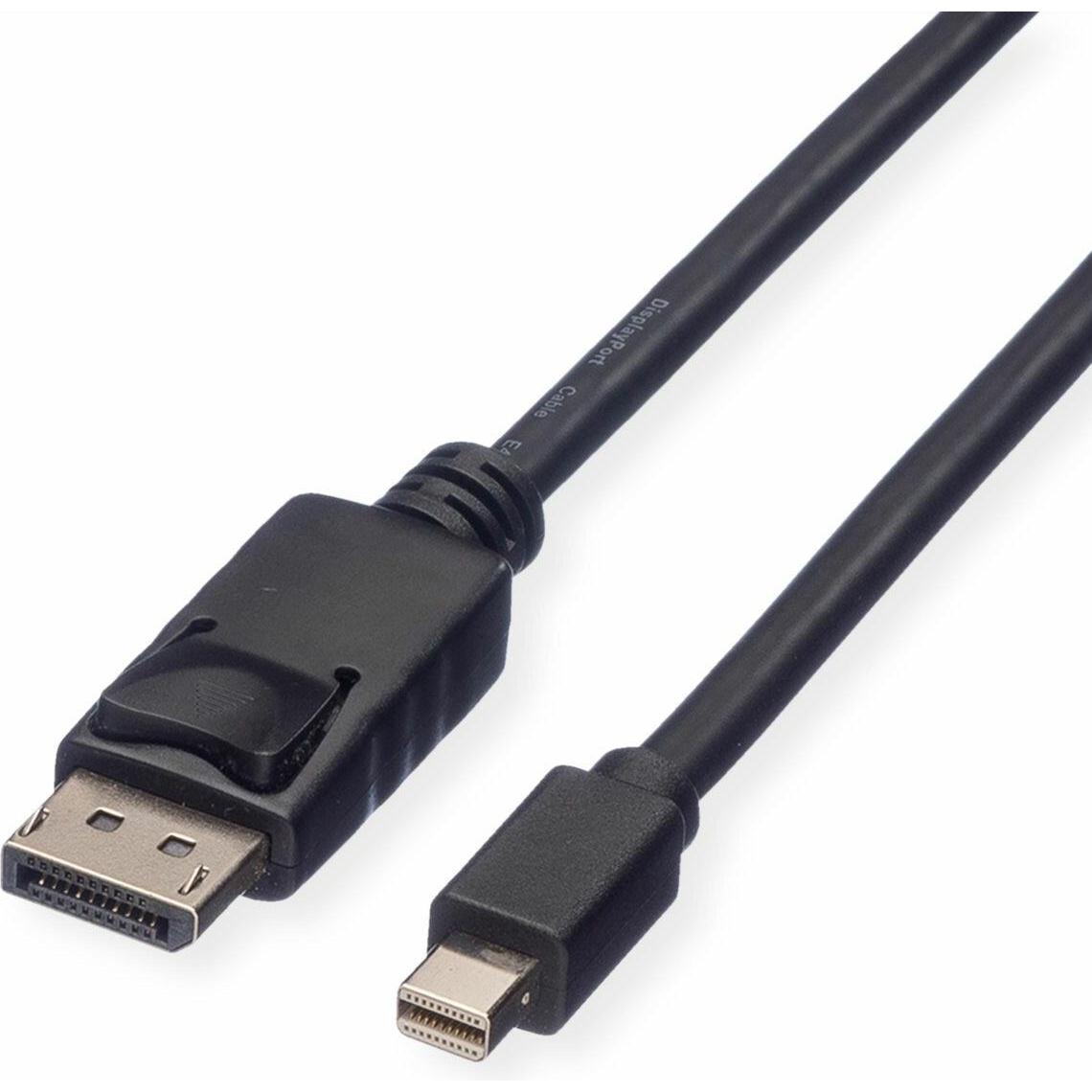 Roline Nero Displayport Mini Displayport — Displayport Mini Displayport (3 M), Cavo Video,