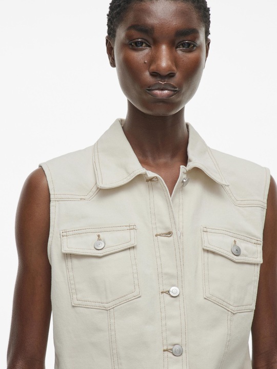 Produktbild Rouge Edit Ärmellos Jeanshemd (36)