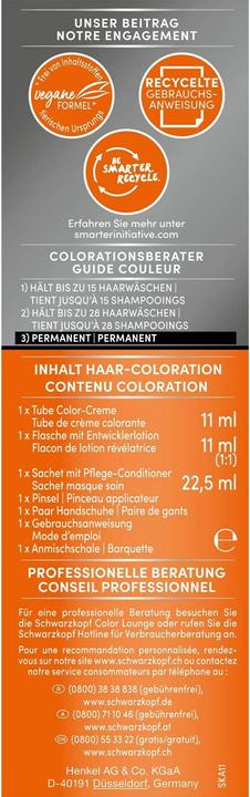 Produktbild Schwarzkopf Ansatzset (A1 Hell- bis Mittelbraun)