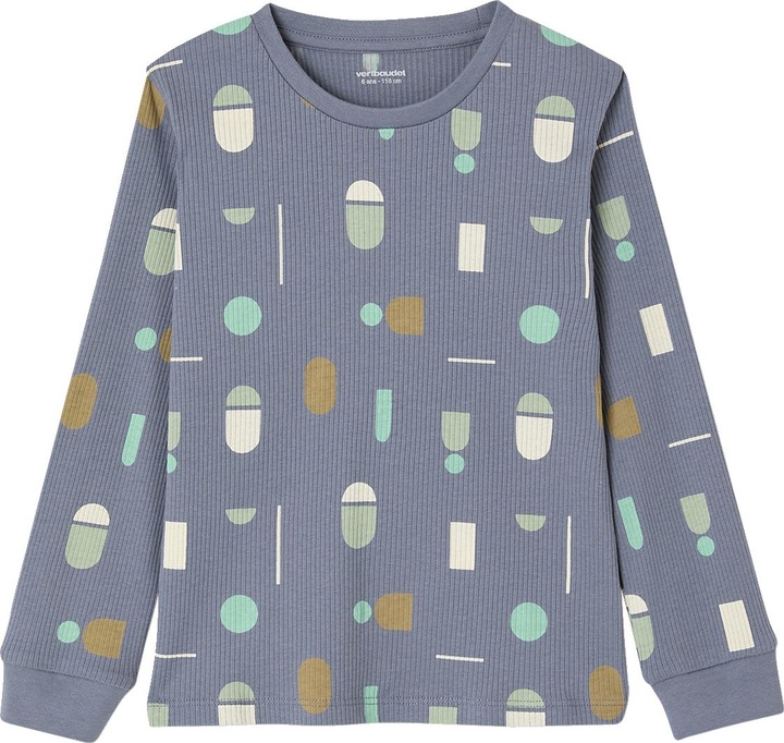 Immagine prodotto Vertbaudet 2er-Set Jungen Schlafanzüge mit HAPPY-Print und Recycling-Baumwolle (98)