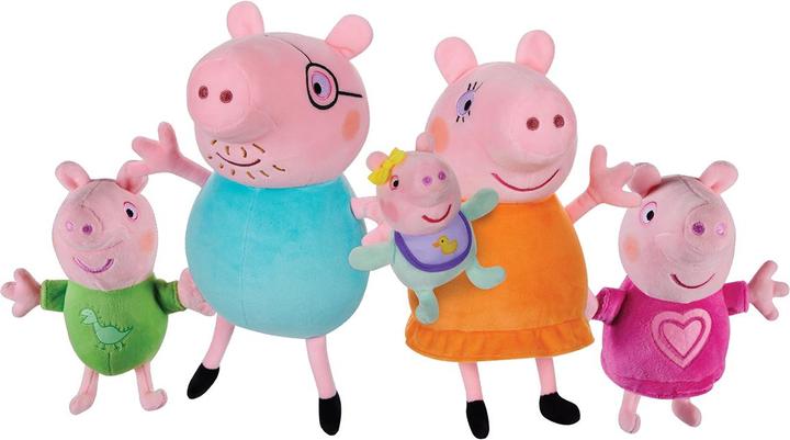 Produktbild Peppa Pig Peppa Wutz - Plüschset - Familie Peppa Wutz (20 cm)