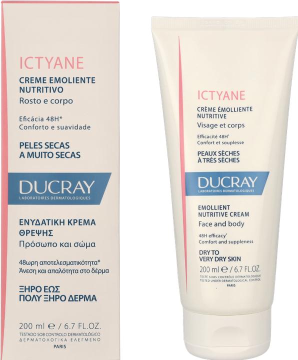 Produktbild Ducray ICTYANE emollient nutritive cream 200 ml (Körpercreme, 200 ml)