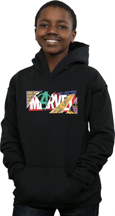 Produktbild Collage Logo Kapuzenpullover Jungen (152, 158)