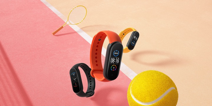 Actual product image Xiaomi Mi Smart Band 5 (18.15 mm)