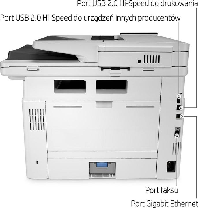 Produktbild HP LaserJet Enterprise M430f MFP (Laser, Schwarz-Weiss)
