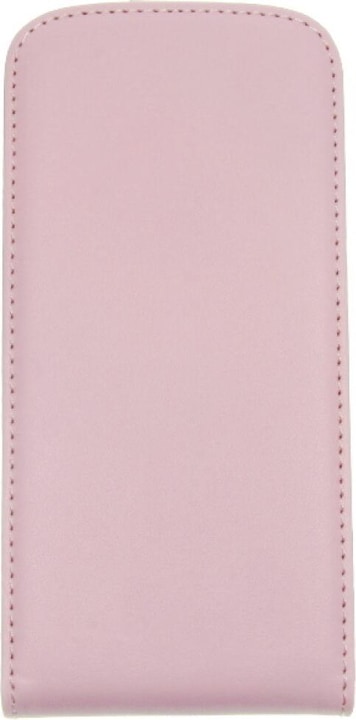 Actual product image OEM Slim Leather Flip Case Galaxy S5 mini - pink (Samsung Galaxy S5 Mini)