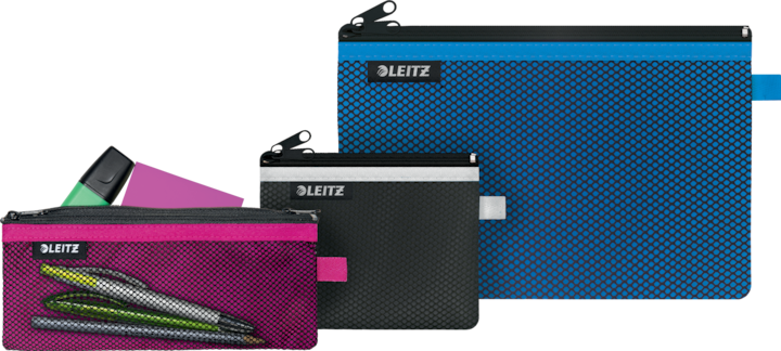Image du produit Leitz Pochette à fermeture éclair WOW (A4+, 3 x)
