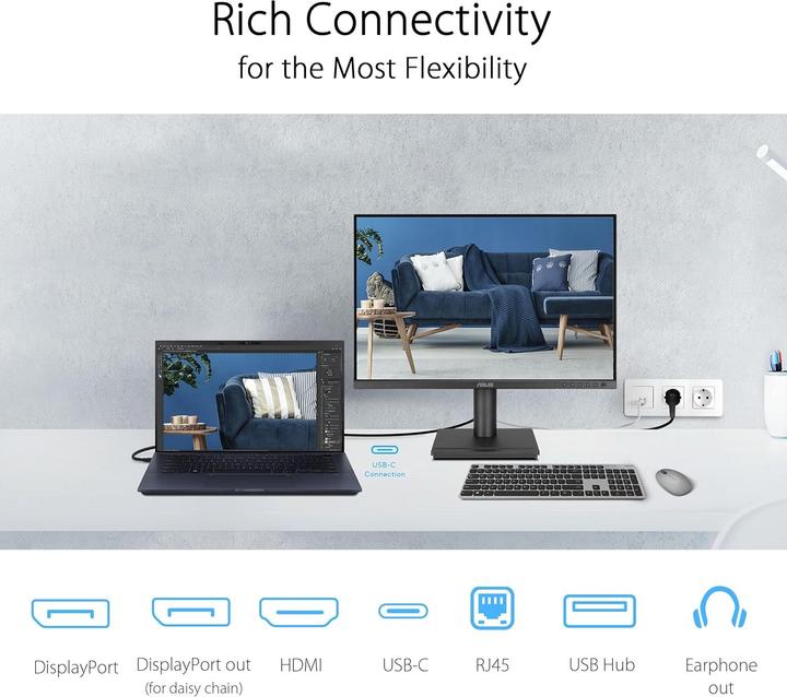 Productafbeelding ASUS Business BE248CFN 61.13cm (16:10) FHD HDMI DP (1920 x 1200 pixels, 24.10")