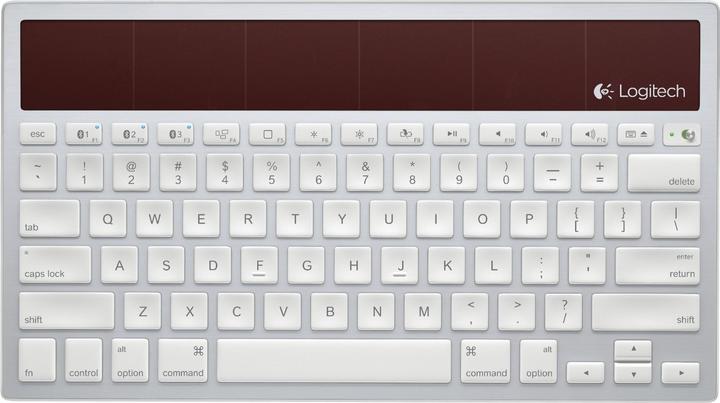 Image du produit Logitech Clavier solaire sans fil K760 (CH, Sans fil)