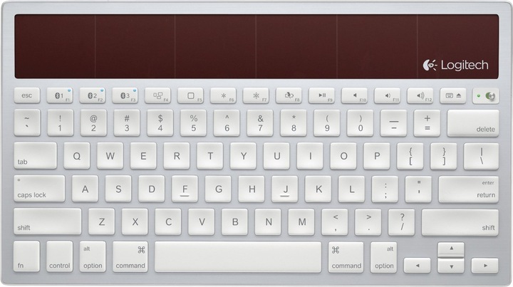 Image du produit Logitech Clavier solaire sans fil K760 (CH, Sans fil)
