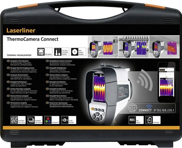 Actual product image Laserliner Connect thermal imaging camera