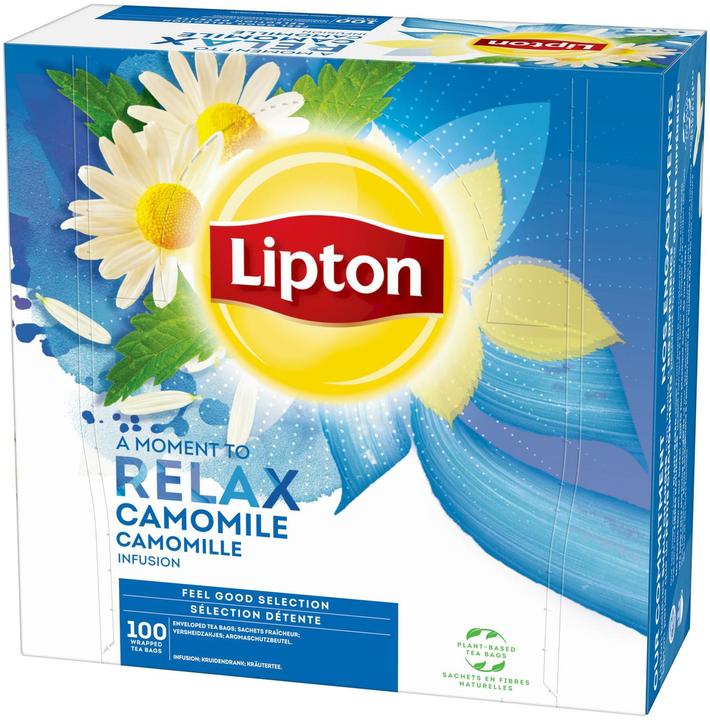 Lipton Sachets de thé Feel Good Selection Camomille 100 pièces (100 g)