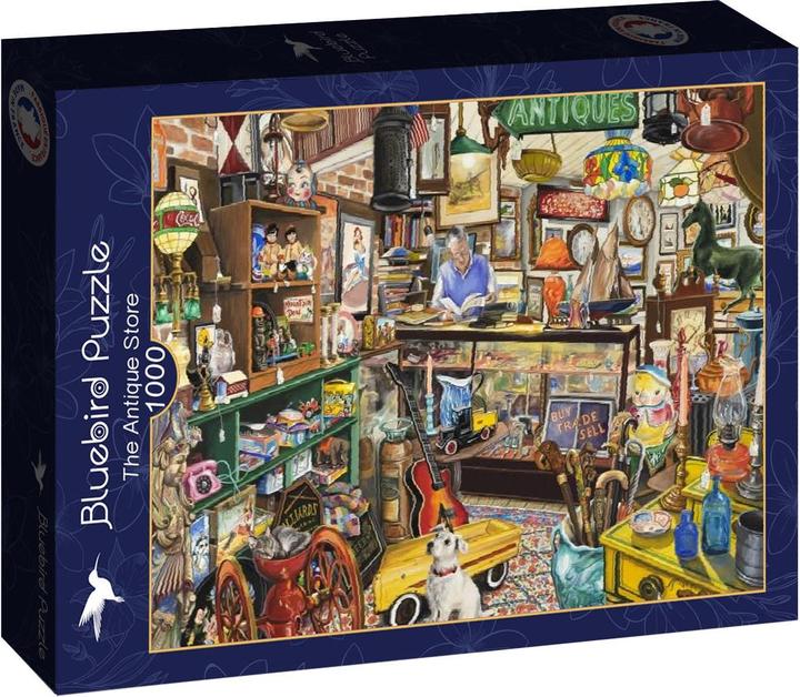 Puzzle Village Greengrocer - 1000 pièces - Bluebird-Puzzle-F